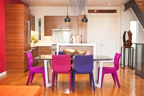 Modern Home With Bold Vibrant Color And Accents Loczi Design Hgtv