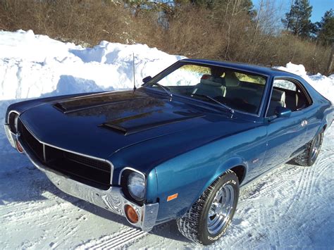 We're looking at a 1969 / 1970 american motors amc javelin trans am racecar # 3 in red white & blue paint driven by jerry grant. 1969 AMERICAN MOTORS JAVELIN SST V-8 HURST 4SPEED GORGEOUS ...