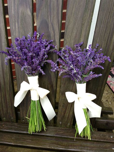 Fresh Lavender Bouquets. The sweetest aroma for your wedding. www