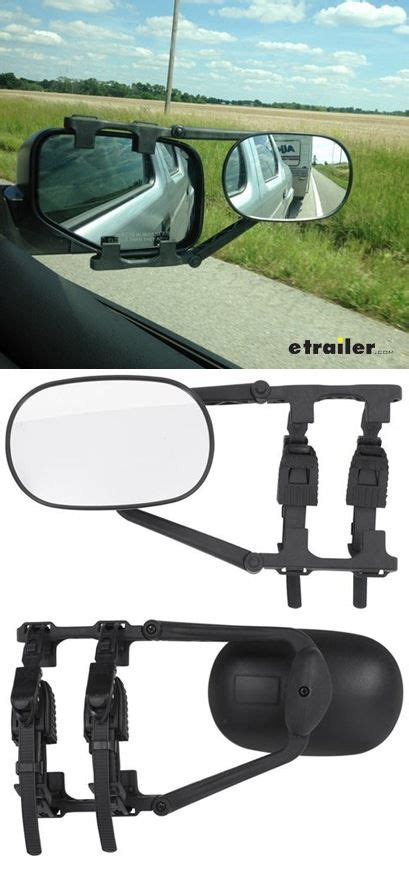 K Source Universal Towing Mirror Clip On Flat Mirror Qty 1 K Source Towing Mirrors Ks3891