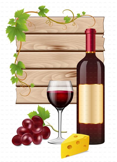 wine grapes  cheese  ashmarka graphicriver