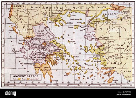 Mappa Grecia Antica Immagini E Fotografie Stock Ad Alta Risoluzione Alamy
