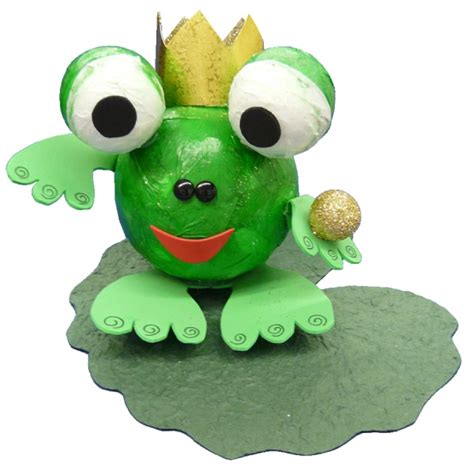 Es gibt viele verschiedene varianten den frosch herzustellen. Tolle Bastelanleitung | einen Frosch basteln