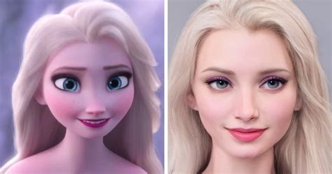The Artist Introduced How Disney Characters Would Look Like If They Were Real People