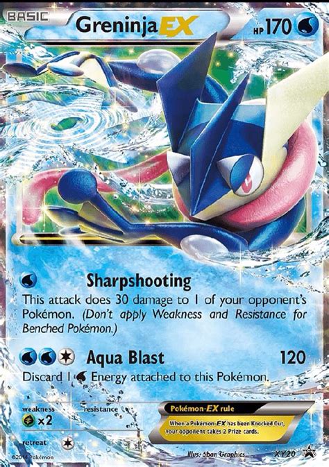 Carta Pokemon Greninja Ex Promo - #20 Xy Em Português - R ... Below is a compiled list of prices and values separated by tcg set.
