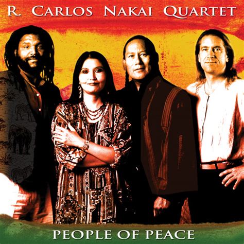 R Carlos Nakai Quartet People Of Peace Cr 7069 Canyon Records