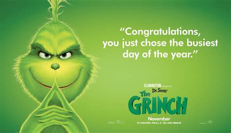 Dr Seuss The Grinch 2018 Poster How The Grinch Stole Christmas
