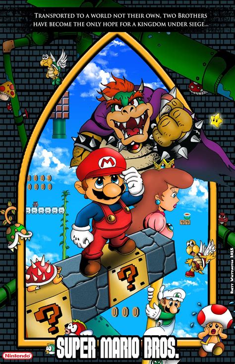 Super Mario Bros Poster Super Mario Bros Mario Bros Super Mario