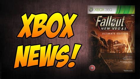 Fallout New Vegas Now On Xbox One Backwards Compatibility Xbox 360
