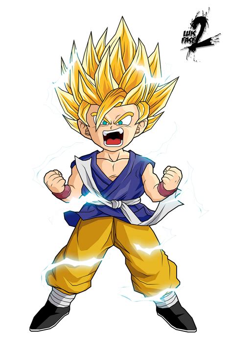 After departing five years to train uub, goku returns to his loved ones only to be reverted back to his child form by a wish. Goku (DBNGT) - Dragon Ball Fanon Wiki