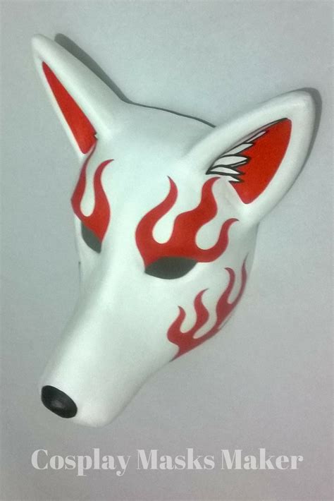 Home Cosplay Masks Maker Kitsune Mask Japanese Mask Mask