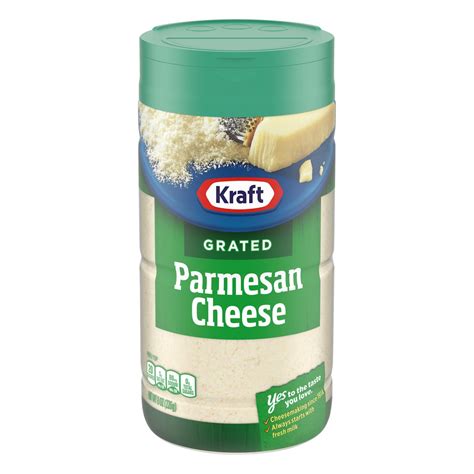 Kraft 100% Grated Parmesan Cheese - Shop Cheese at H-E-B