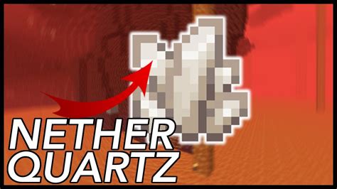 This is what nether quartz ore looks like: How To Get NETHER QUARTZ In Minecraft 1.16 - YouTube