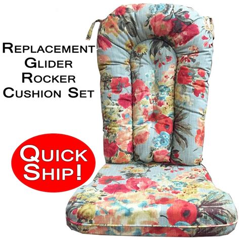 Shop for glider rocker cushions set online at target. Quick Ship! Glider Rocker Cushion Set - Mood Lifter Floral ...