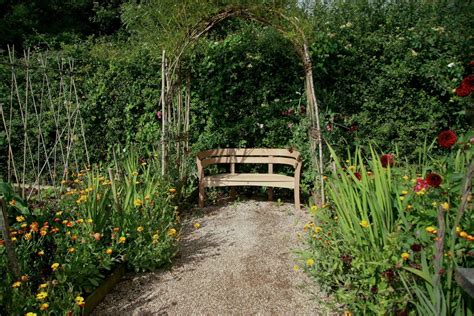 Create A Canopy For Your Garden Bench Garden Cottage Garden Room Home