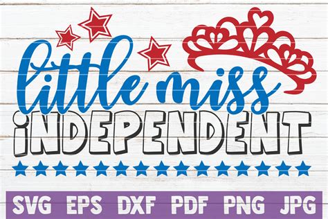 Little Miss Independent SVG Cut File By MintyMarshmallows ...
