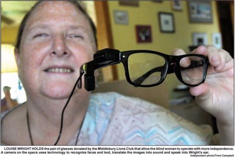 High Tech Glasses Help Blind Woman ‘see