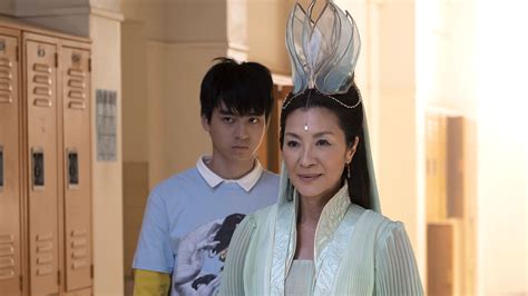 ‘american Born Chinese Review Michelle Yeoh And Ke Huy Quan Reunite