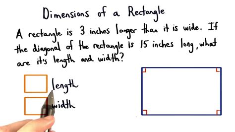 Ik but how do u multiply it all ik you divide the radius in half then multiply but. Dimensions of a Rectangle - Visualizing Algebra - YouTube