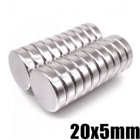 20mm X 5mm 20x5 Mm Neodymium Disc Strong Magnet Buy Online At Low