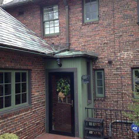 We'd also use it for all of the porch, window, and door trim, including the porch and entry floors. Need help choosing exterior trim colors for brick home