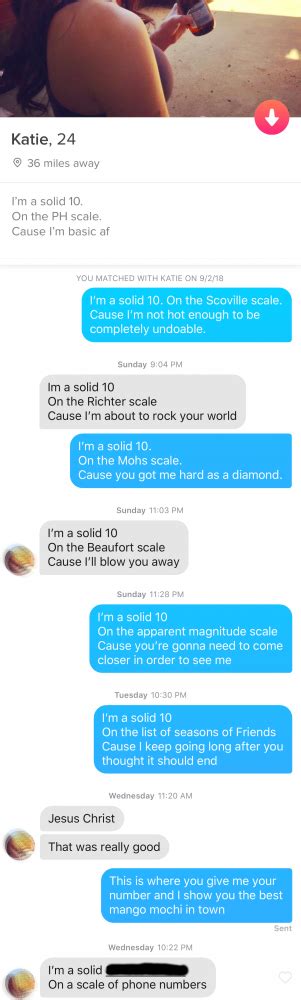 May 30, 2018 · thus tinder has less incentive to match you with women who have the highest response rates. The Best And Worst Tinder Conversations And Profiles In The World #134 - Sick Chirpse