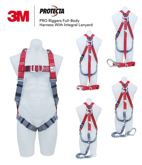 Protecta Pro Fall Protection Full Body Harness Range 3m