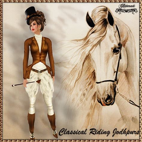Glitterati by Sapphire: ~ Classical Riding Jodhpurs