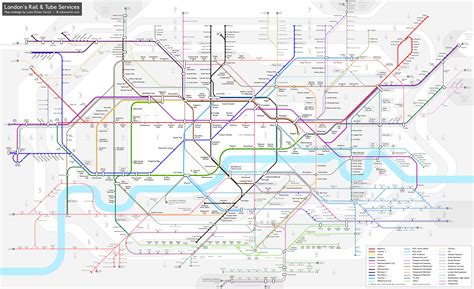 london tube map renaming stations with points of inte