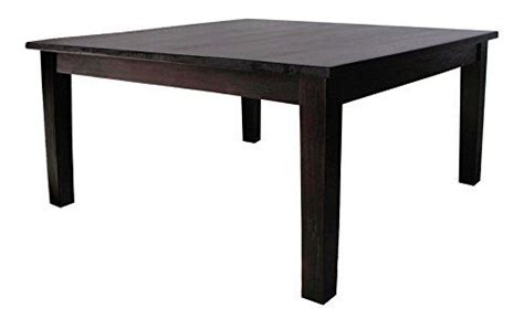 Casual Elements Lodge Square Dining Table 5 Light Rustic Dark Brown
