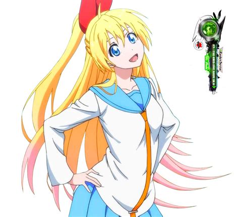 Nisekoikirisaki Chitoge Cute Pose Render Ors Anime Renders