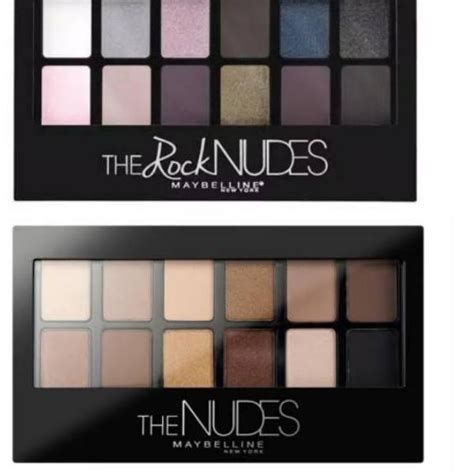 Qkog The Nudethe Rock Nudes Eyeshadow Palette Shopee Malaysia