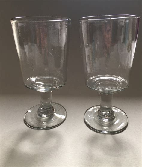 a pair antique rummer glasses c1860 707722 uk