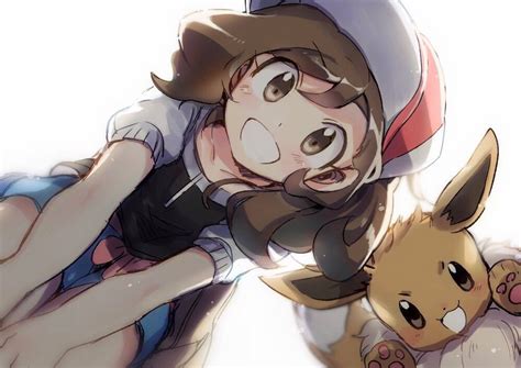 Pokémon Lets Go Eevee Girl Eevee Anime Pokemon Eevee Free Download