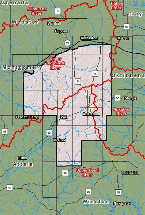 Risk Map Choctaw County