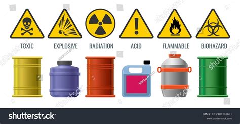 13553 Hazard Symbols Container Images Stock Photos And Vectors