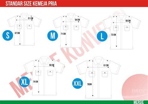 Standar Ukuran Konveksi Garment Mersie
