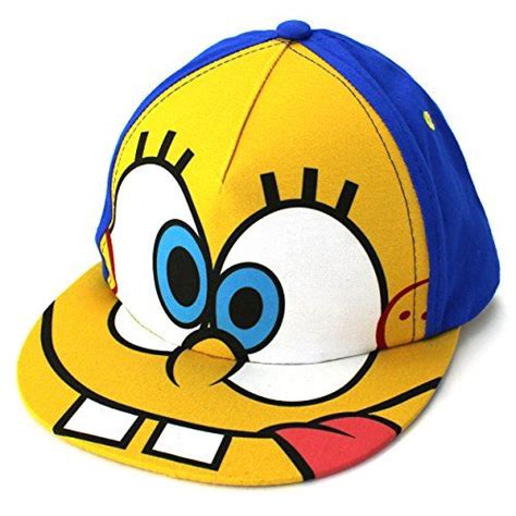 Spongebob Toddler Baseball Cap Hat Blue Nickelodeon Amazon