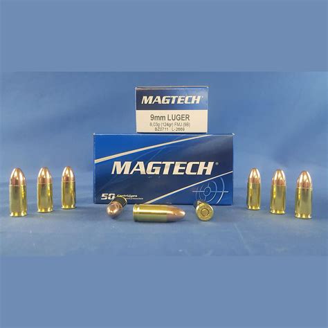 Magtech 9mm Luger Fmj 80g124grs 1000schuss Waffenhandel Türk