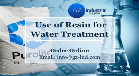 use of resin for water treatment gz industrial supplies