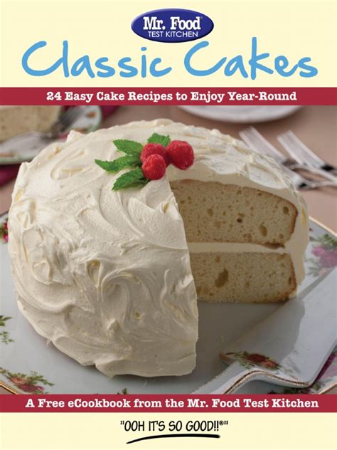 Classic Cakes Easy Cake Recipes Mr Food.pdf | Cakes | Baking