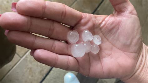 Photos Quarter Sized Hail In Volusia And Brevard Counties