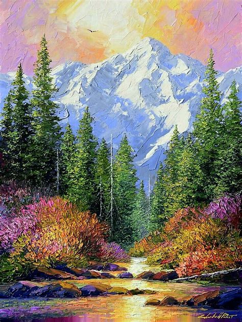 Pin By Write Now On Fine Arts Landscape Paintings