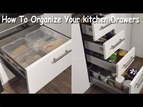 How to organize kitchen cabinets and drawers. Kitchen Drawer Organization: How To Organize Your Kitchen ...