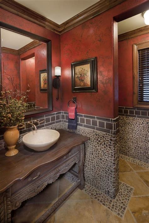 Best Mediterranean Style Powder Rooms With Modern Overtones