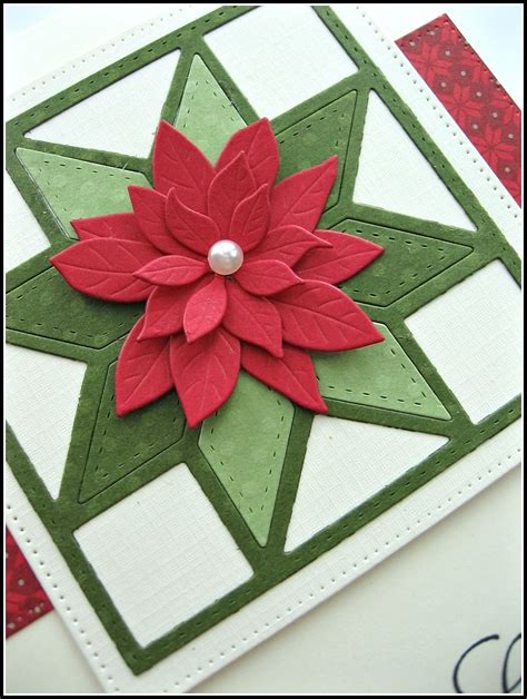 Browse the cards in the section and select the one/s you like. stamping up north with laurie: Christmas Quilt card