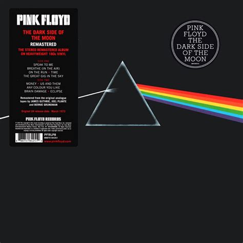Pink Floyd ‎ The Dark Side Of The Moon