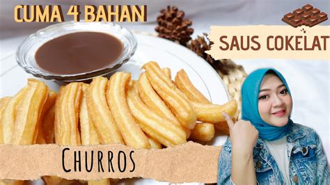 Resep Churros Saus Coklat Takaran Sendok Terenak Anti Gagal Youtube