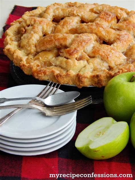 Golden brown, flaky, and delicious, it is perfect for company. Homemade Apple Pie - My Recipe Confessions