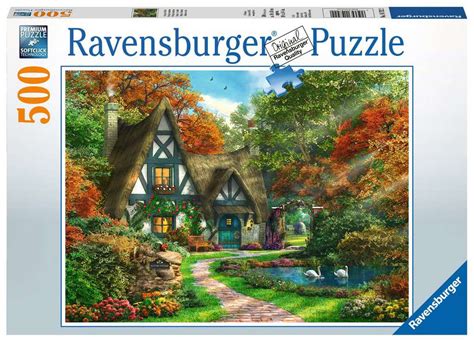 Ravensburger Cottage Hideaway 500pc Jigsaw Puzzle Adult Puzzles